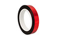 Red Metalized Polyester Tape 0.75" x 72 Yards- CS Hyde Co.